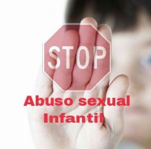 STOP al abuso sexual de menores.