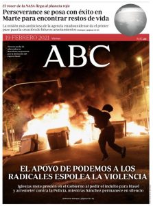 Hasel y el bombero-pirómano (artículo ABC Cataluña – 19 febrero 2021)
